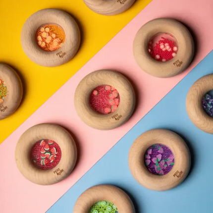 Petit Boum Sensory Toy Donut (Grapes) - SENsory Toys4U