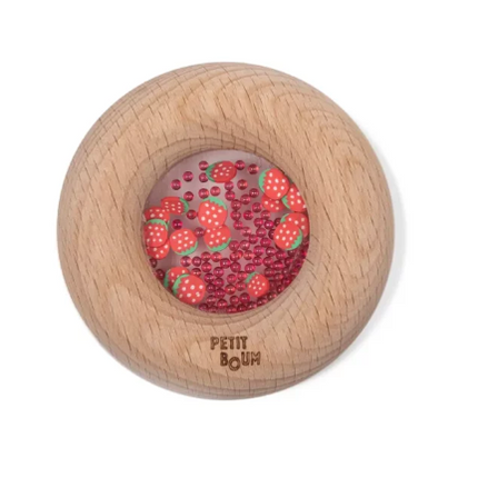 Petit Boum Sensory Toy Donut (Strawberries) - SENsory Toys4U
