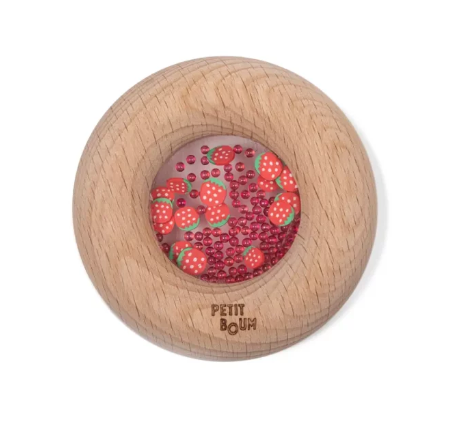 Petit Boum Sensory Toy Donut (Strawberries) - SENsory Toys4U