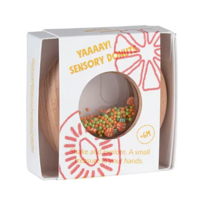 Petit Boum Sensory Toy Donut (Carrots) - SENsory Toys4U