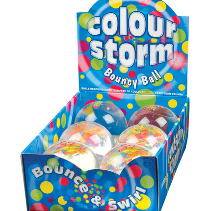 Colour Storm Bouncy Ball - SENsory Toys4U