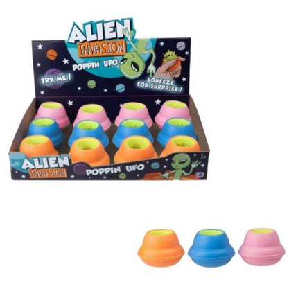 Alien Invasion Poppin' Ufo - SENsory Toys4U