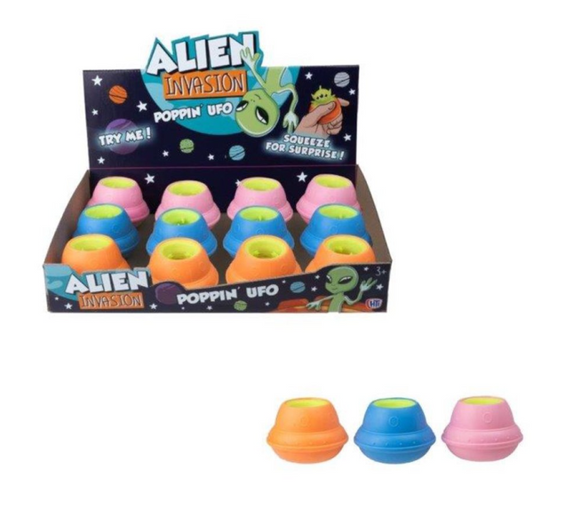 Alien Invasion Poppin' Ufo - SENsory Toys4U