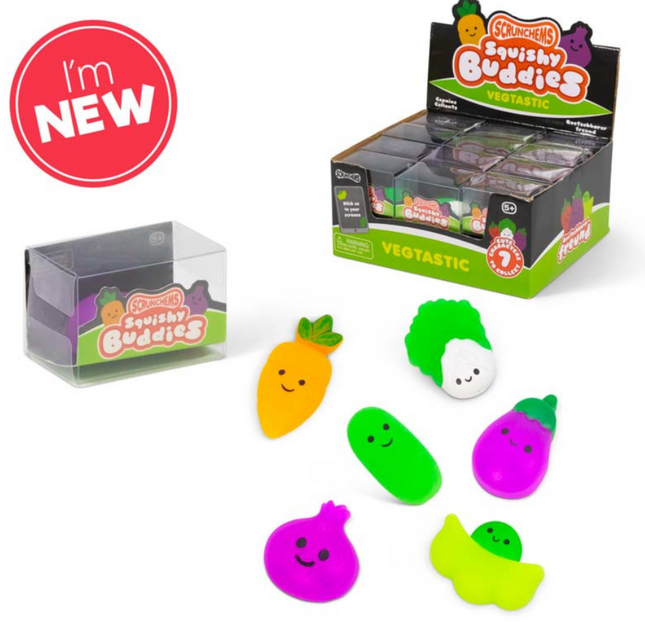 Scrunchems Squishy Buddies - Vegtastic - SENsory Toys4U