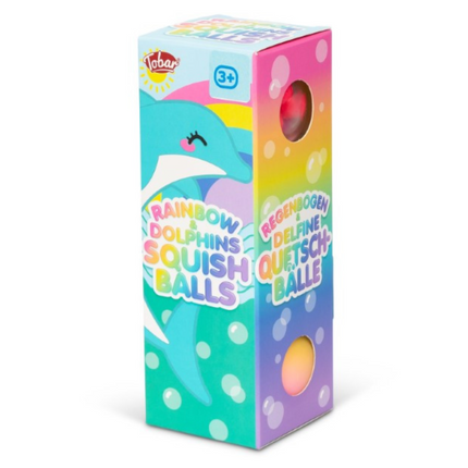 Scrunchems Dolphin 3pk Diddy Squish Balls - SENsory Toys4U