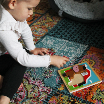 Chunky Lift-Out Puzzle - Horse - SENsory Toys4U