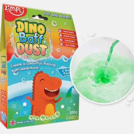 Dino Baff Dust 2 Bath Pack - SENsory Toys4U