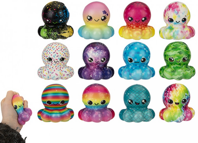 SQUISHY SQUAD OCTOPUS - SENsory Toys4U