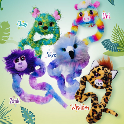 Tangle¬Æ Furry Fidget Friends Plush Sensory Fidget Toy - SENsory Toys4U