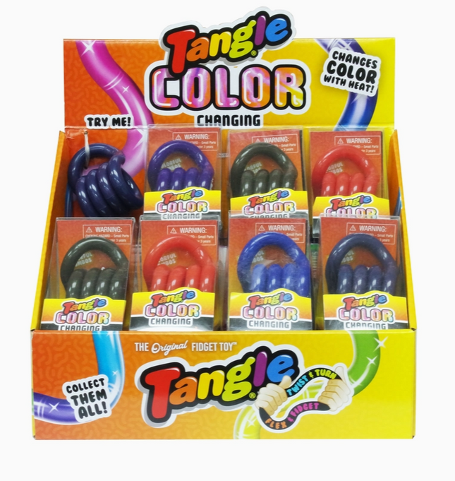 Tangle¬Æ Jr. Color Changing (Heat) Sensory Learning Toy - SENsory Toys4U