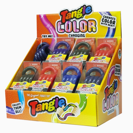 Tangle¬Æ Jr. Color Changing (Heat) Sensory Learning Toy - SENsory Toys4U