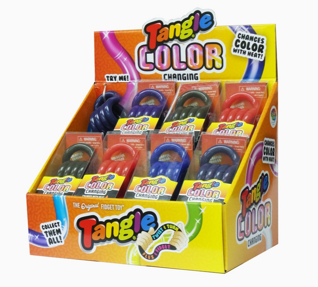 Tangle¬Æ Jr. Color Changing (Heat) Sensory Learning Toy - SENsory Toys4U