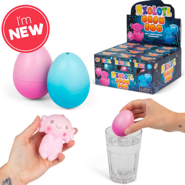 Axolotl Grow Egg - SENsory Toys4U