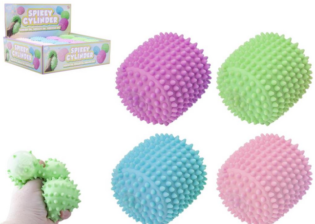 SPIKEY SQUISHY CYLINDER - SENsory Toys4U
