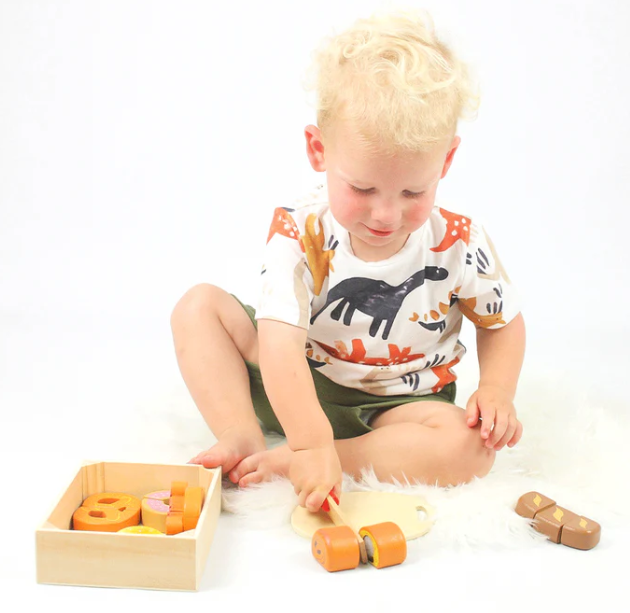 Cutting Bread and Pastries Crate