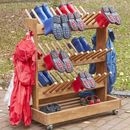 Outdoor Mobile Welly Storage