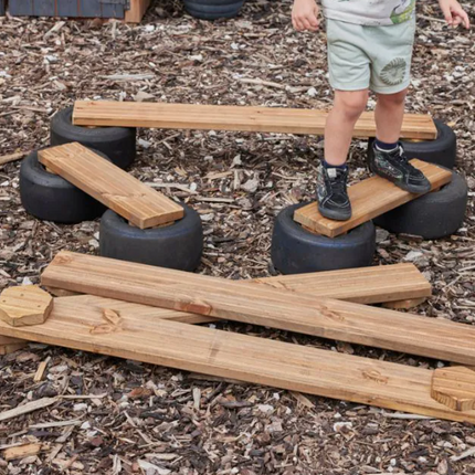 Tyre Walking Planks - Set of 6