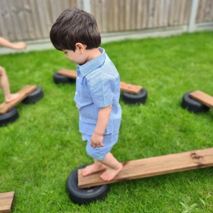 Tyre Walking Planks - Set of 6