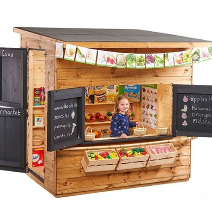 Outdoor Supermarket Playhouse
