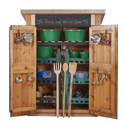 Curriculum Shed - Sand & Water Shed