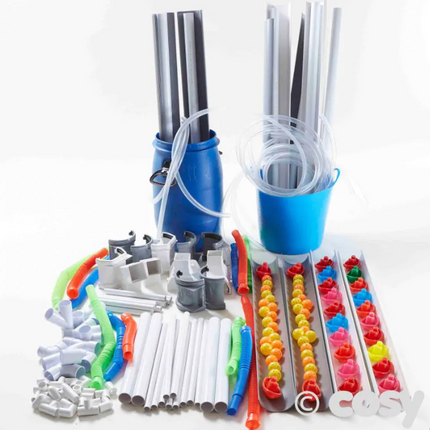Cosy Complete Pipes And Guttering Mega Set - 150+ Piece Set
