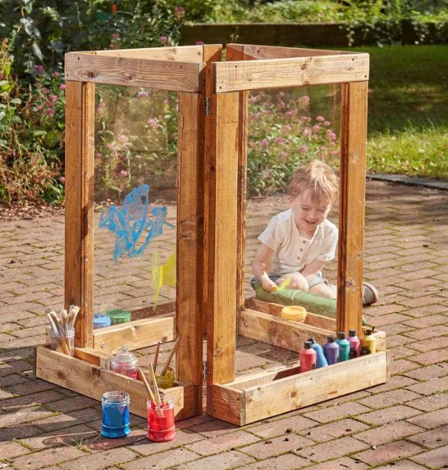 Four Panel Art Easel