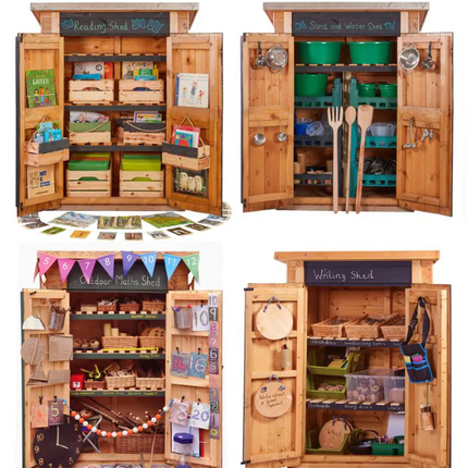 Curriculum Sheds - Set of 4