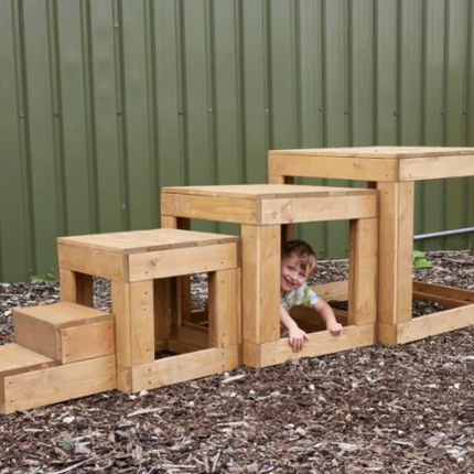 Giant Cube Blocks Nest - 4 Piece Set