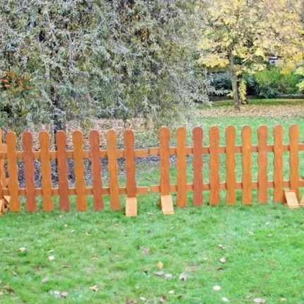 Rustic-Style Fencing - Pack of 4