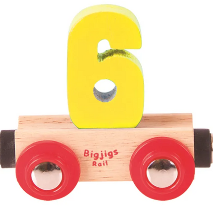 Rail Name Numbers - SENsory Toys4U