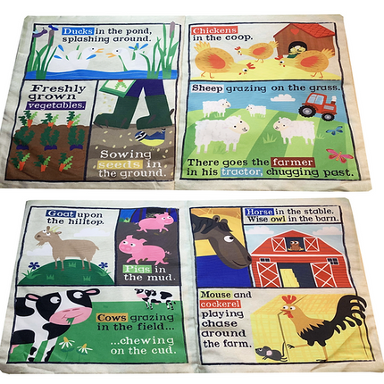 Nursery Times Crinkly Newspaper. A Day at the Farm - SENsory Toys4U