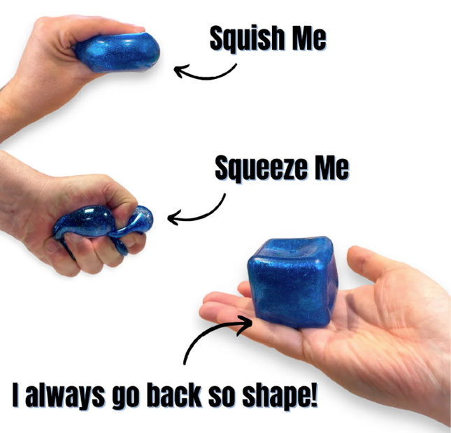 5CM GLITTER MALTOSE CUBE