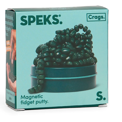 Speks. Mini Neutral Crags - Magnetic Fidget Putty