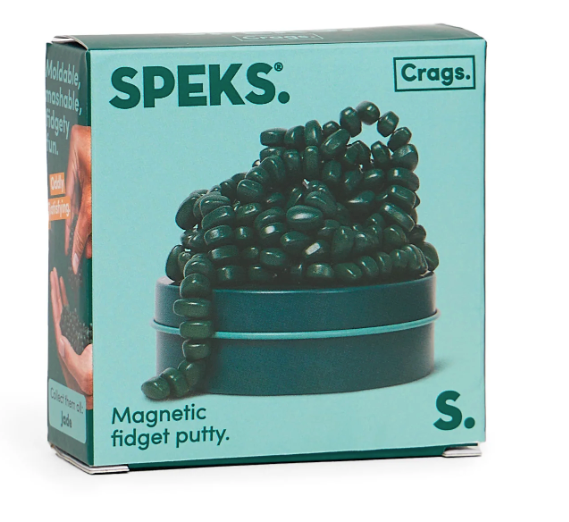 Speks. Mini Neutral Crags - Magnetic Fidget Putty