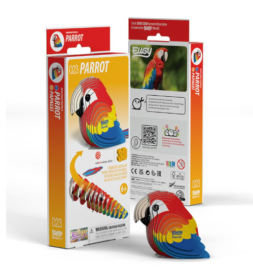 EUGY 3D Model Kit Parrot