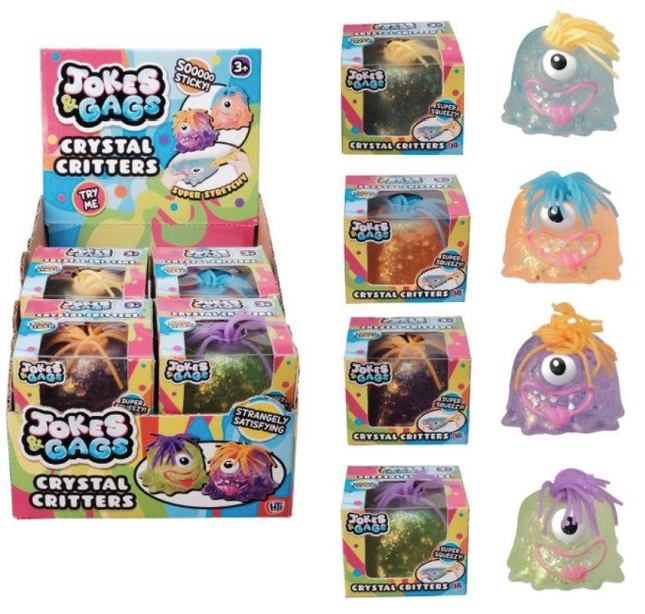 Jokes and Gags Crystal Critters