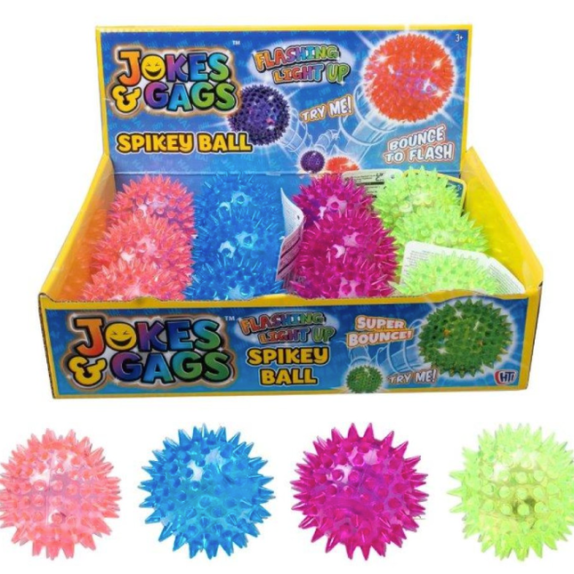 Jokes and Gags Light Up Spikey Ball