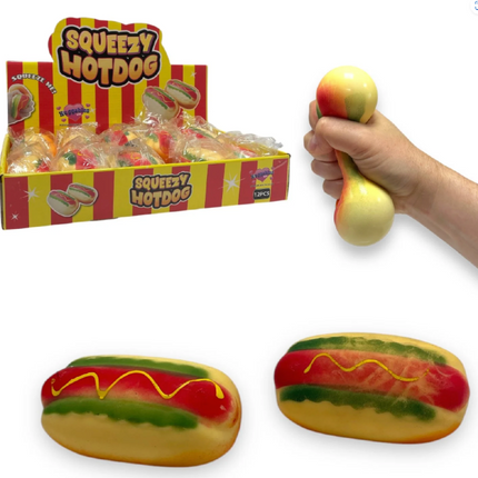 Squeezy 9cm Hotdog