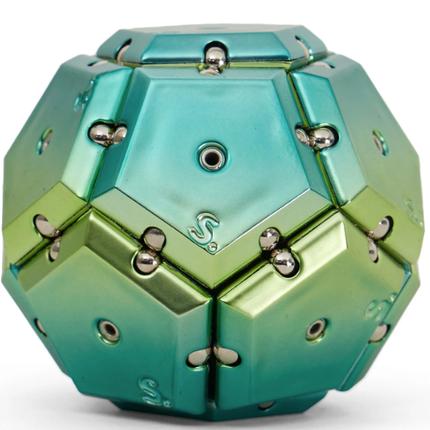 Speks Geode. - The Magnetic Fidget Chrome Sphere