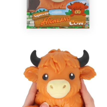 Giant Squeeze Highland Cow
