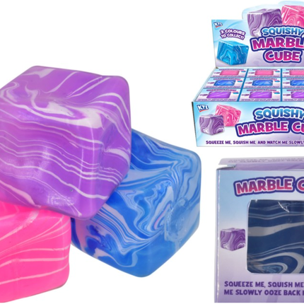 Super Squeeze Squish Marble Cube