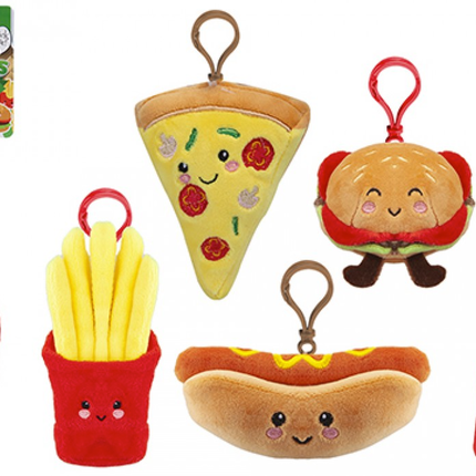 SOFTLINGS FOODIES FAST FOOD CLIP ON 12CM