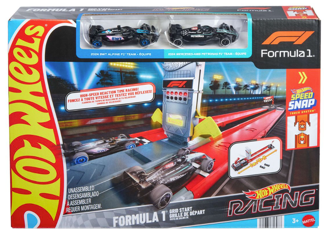 Hot Wheels Racing Formula 1 Starter Track Set