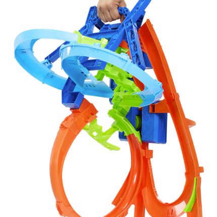 Hot Wheels Stunt Tracks Motorised Big Air Crash