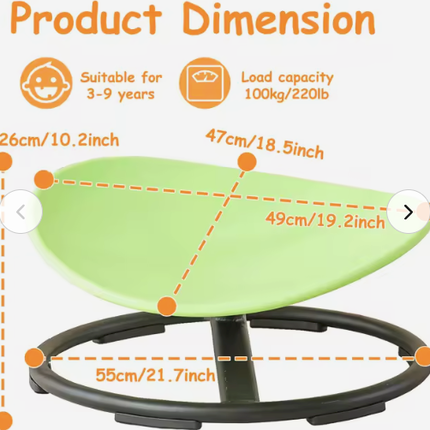 Sensory Sit and Spin Chair