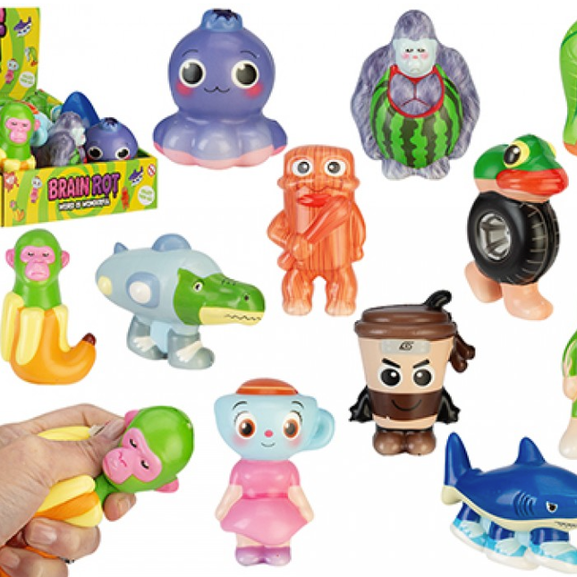 BRAIN ROT SQUISH SERIES ONE 10CM *AIR FREIGHT*