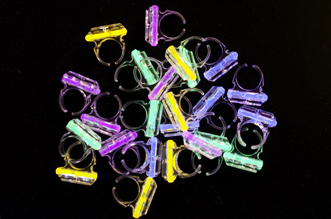 GLOW RINGS 6 PIECE SET