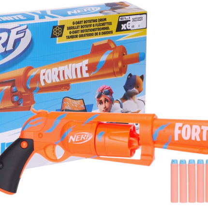 NERF X FORTNITE 6 DART PISTOL - SENsory Toys4U