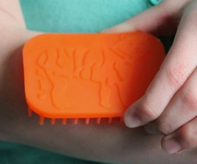 Tiger Hand Fidget & Sensory Brush