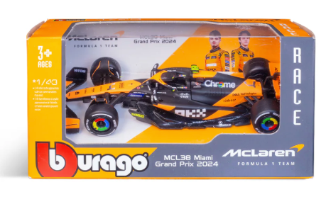 1:43 F1 MCLAREN MCL38 2024 NORRIS
